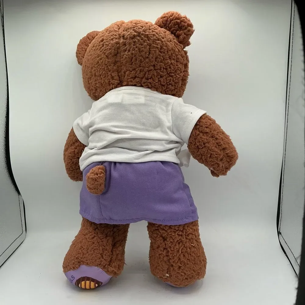 Build-A-Bear Girl Scout Adventurefuls Bear Sherpa Fur With 